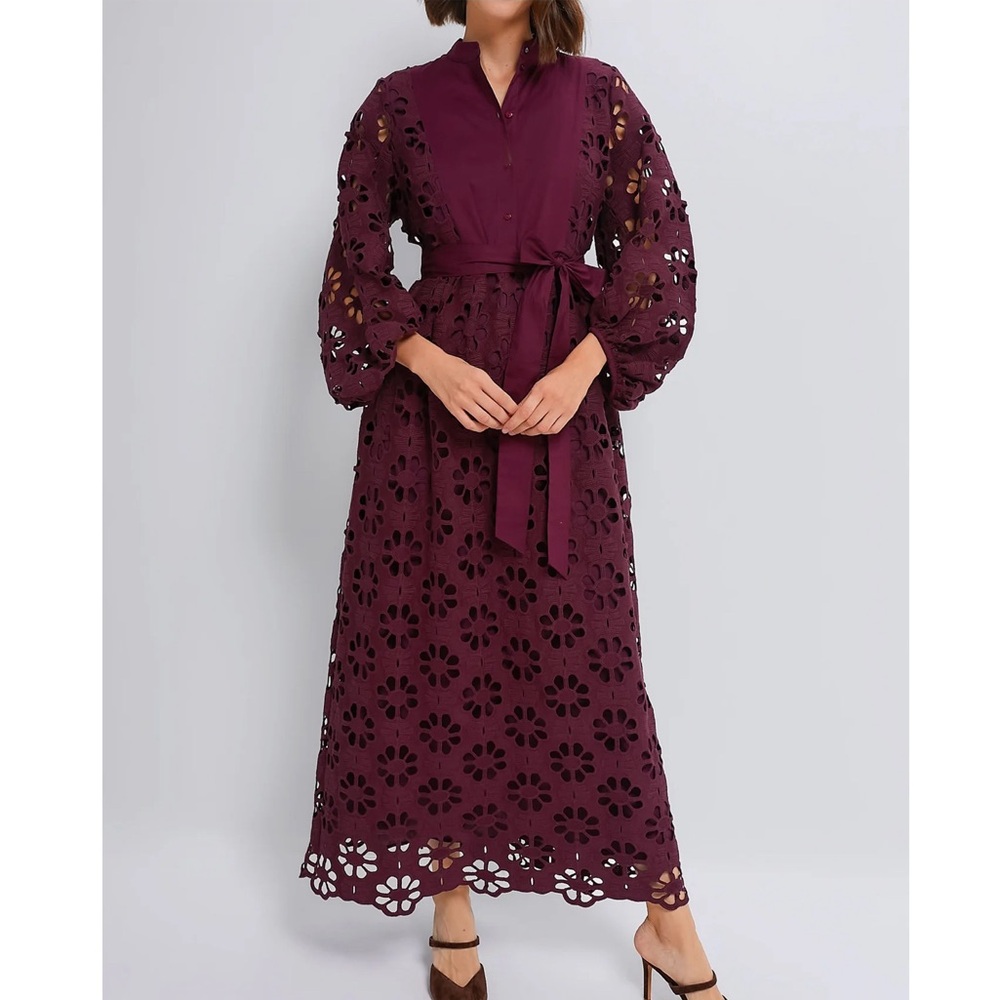 TUCKERNUCK Merlot Lace Calliope Dress NEW